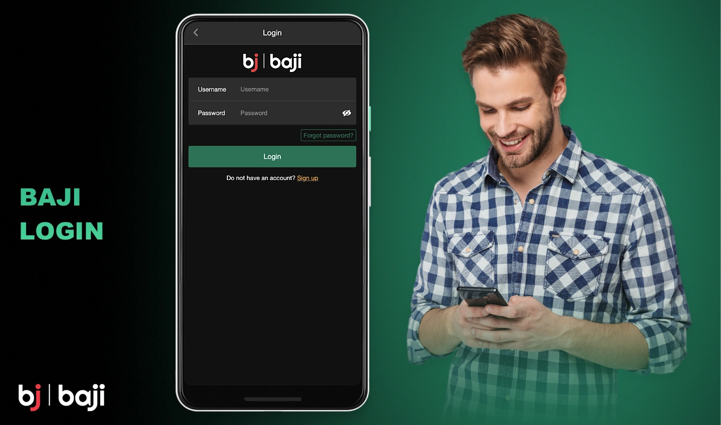 আপনার ব্যক্তিগত Baji অ্যাকাউন্টে লগ ইন করতে, আপনাকে অবশ্যই রেজিস্ট্রেশনের সময় আপনার দেওয়া বিবরণ ব্যবহার করতে হবে